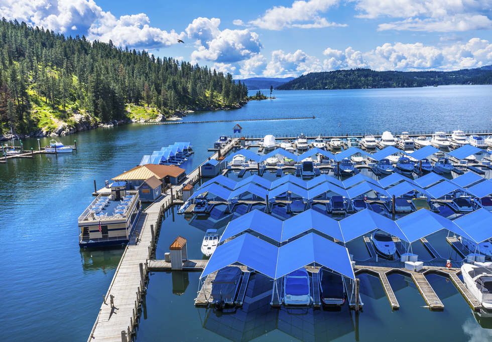 Coeur d'Alene is the first stop in our north-to-south road trip of Idaho