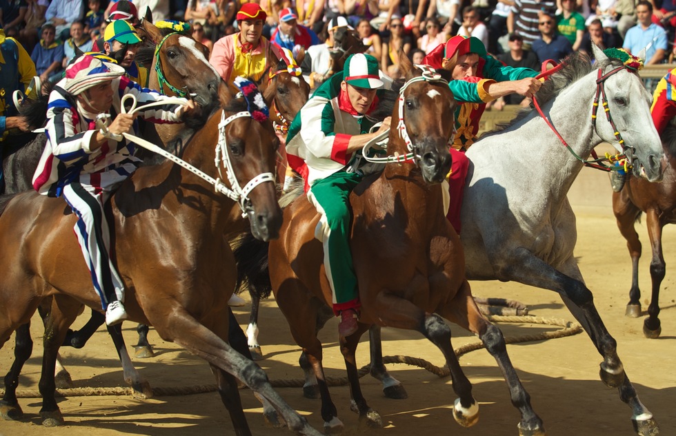 Best summer destinations in Europe: Palio di Siena horse race in Italy