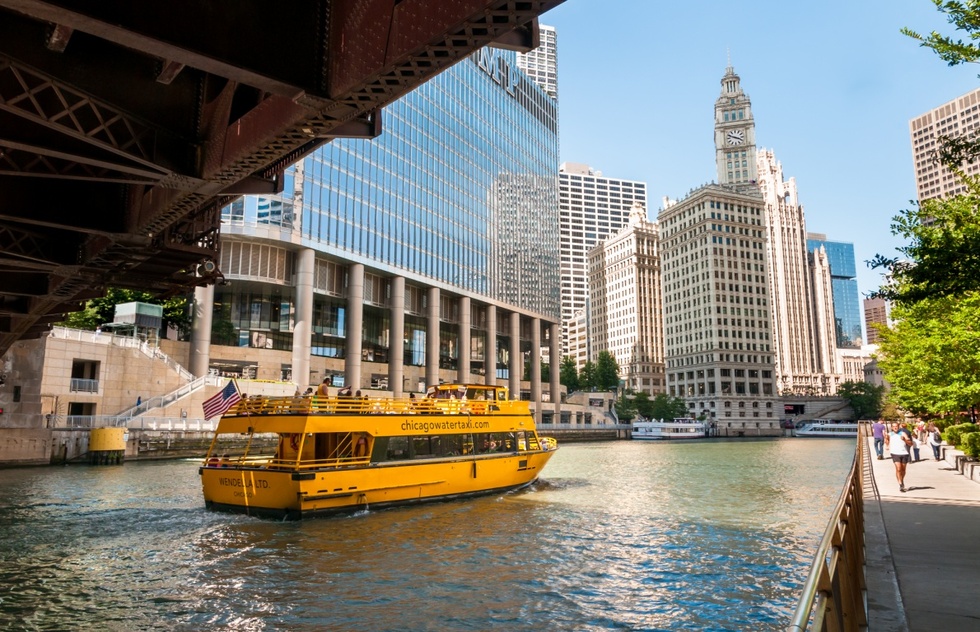 Best things to do in Chicago in summer: Chicago Water Taxi